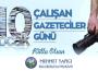 Kaymakam Yapıcı Gazeteciler Günü'nü Kutladı.
