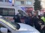 Halk otobüsü yayaya çarptı...