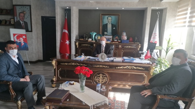 Ercan'dan, Çorumluoğlu'na ziyaret...