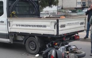 Solak yol ayrımında kaza... 1 yaralı...