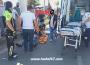 Otomobil ile motosiklet çarpıştı... 1 yaralı...