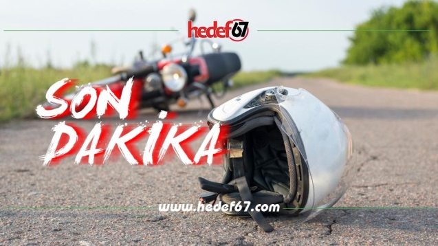 Motosiklet kazasında bir kişi yaralandı.