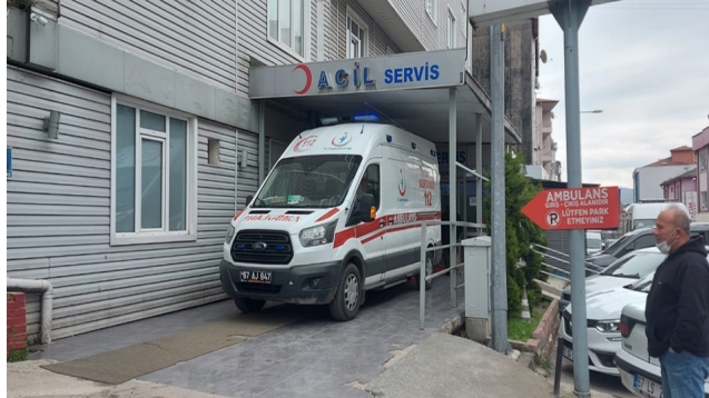 Motosiklet kazasında bir kişi yaralandı.