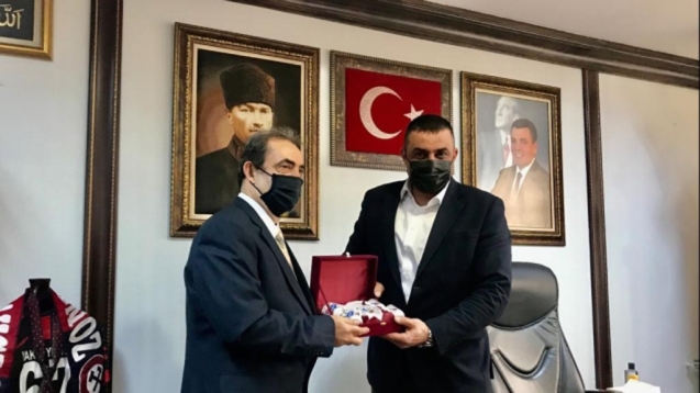 EGD, Yakup Yılmaz'ı makamında ziyaret etti...