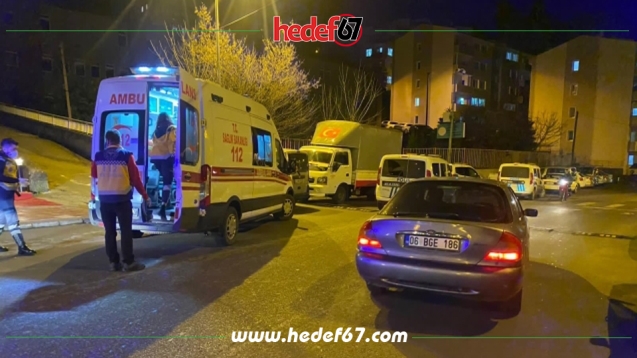 Taraflar arasında kavga çıktı...kafasında cam şişe kırıldı
