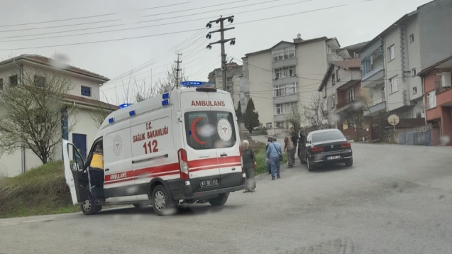 Trafik kazasında 1 kişi yaralandı...
