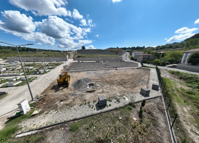 Ereğli'de yeni şehir mezarlığı için çalışmalar sürdürülüyor