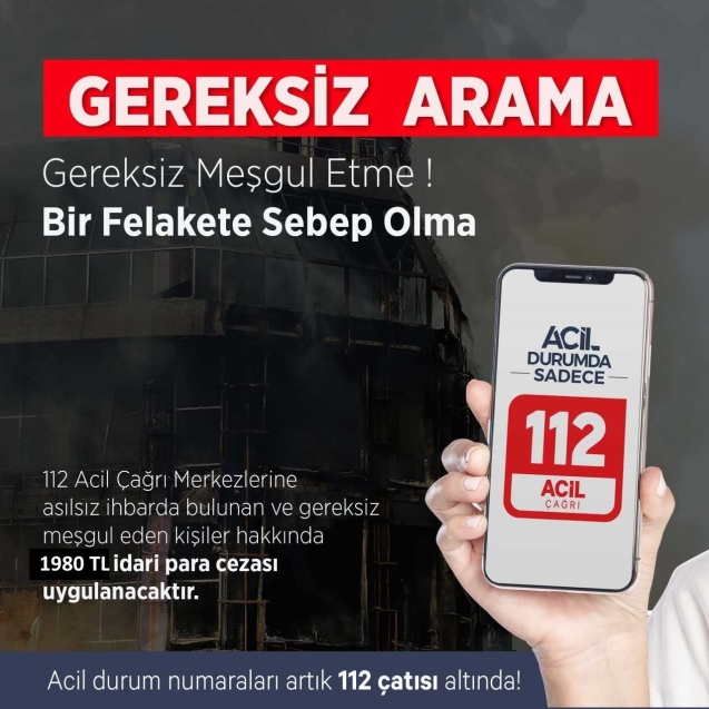 Acil çağrı merkezi 2023 para cezalarını açıkladı