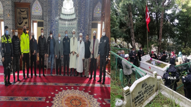 HALİS ÇINAR MEZARI BAŞINDA ANILDI…