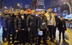 Zonguldak Kömürspor taraftarı eylem yaptı...