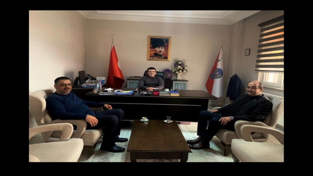  Demirtaş, Alaplı Emniyet Müdürü Küçükdağ’ı ziyaret etti...