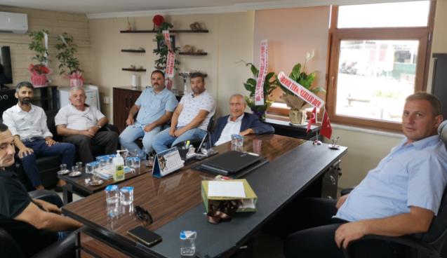 Civelek’ten Kooperatif Başkanı Murat Toprak’a i-adei ziyaret
