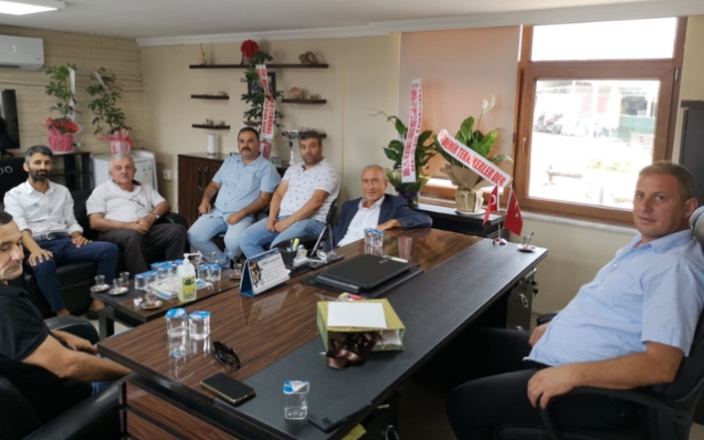 Civelek’ten Kooperatif Başkanı Murat Toprak’a i-adei ziyaret