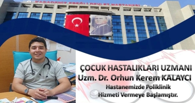 Yeni atandı... Hizmet vermeye başladı...