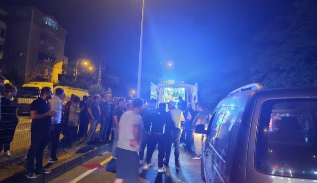 Trafik kazasında 2 kişi yaralandı...