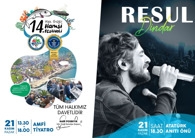 Kdz. Ereğli Hamsi festivaline hazırlanıyor...