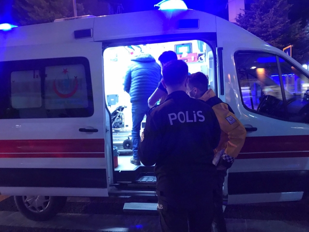 Darp edilen kişi, hastanelik oldu...