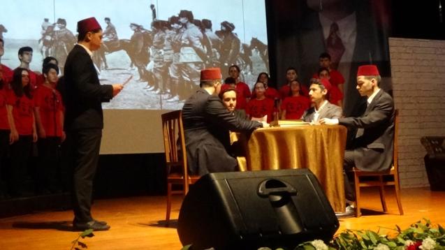 “İSTİKLAL MARŞI’NIN YAZILIŞ SÜRECİ SERGİLENDİ...”