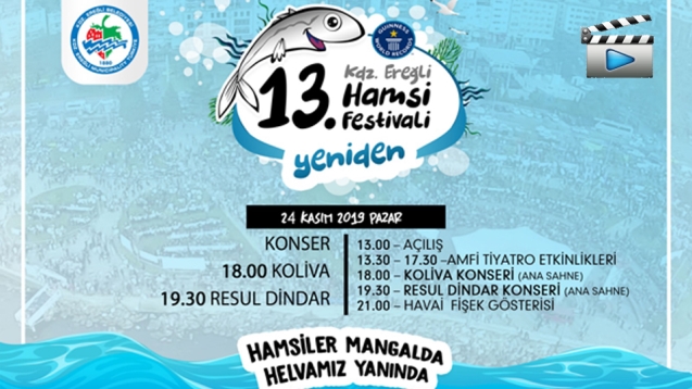KDZ. EREĞLİ HAMSİ FESTİVALİNE HAZIR...