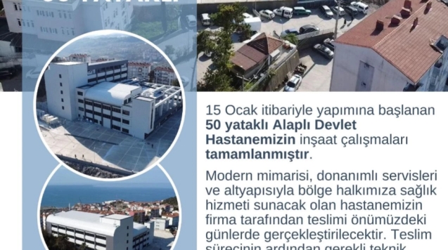 Saffet Bozkurt duyurdu... İnşaat tamamlandı...