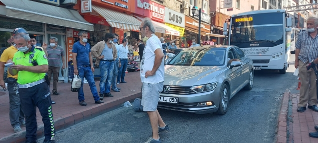 MEYDANBAŞI'NDA KAZA; YARALI VAR....