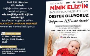 Eliz bebek için söyleyecekler...