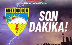 Uyarı geldi... Yağış bekleniyor...