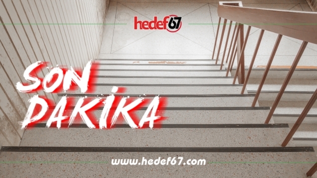 Merdivenlerden düşerek yaralandı...
