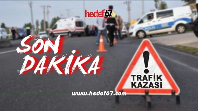 Kozlu'da kaza...1 yaralı...