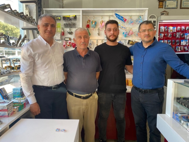 Saffet Bozkurt, Kozlu’da ziyaretlerde bulundu…