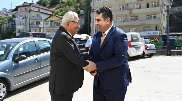 Kaymakam Yılmaz'dan iade-i ziyaret...