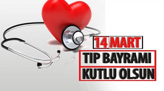 BAŞKAN POSBIYIK 14 MART TIP BAYRAMI'NI KUTLADI...
