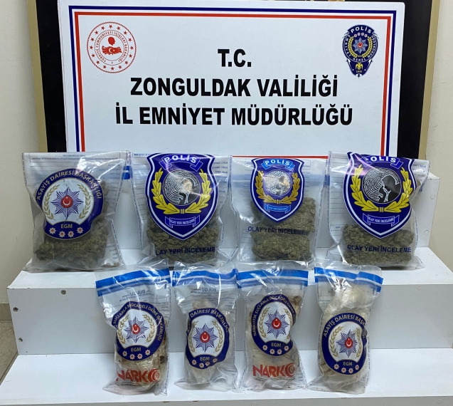 2 kilo 210 gram ölümcül etkiye sahip madde yakalandı...