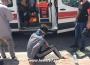 Motosikleti devirdi... 1 yaralı...