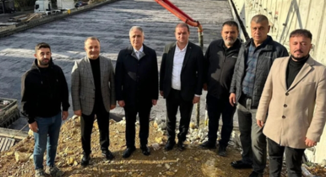 Saffet Bozkurt, çalışmaları yerinde inceledi...