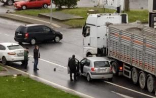 Kavşakta çarpıştılar… 1 kişi yaralandı…