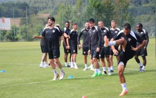 Eyüpspor yeni sezona hazırlık kampında...