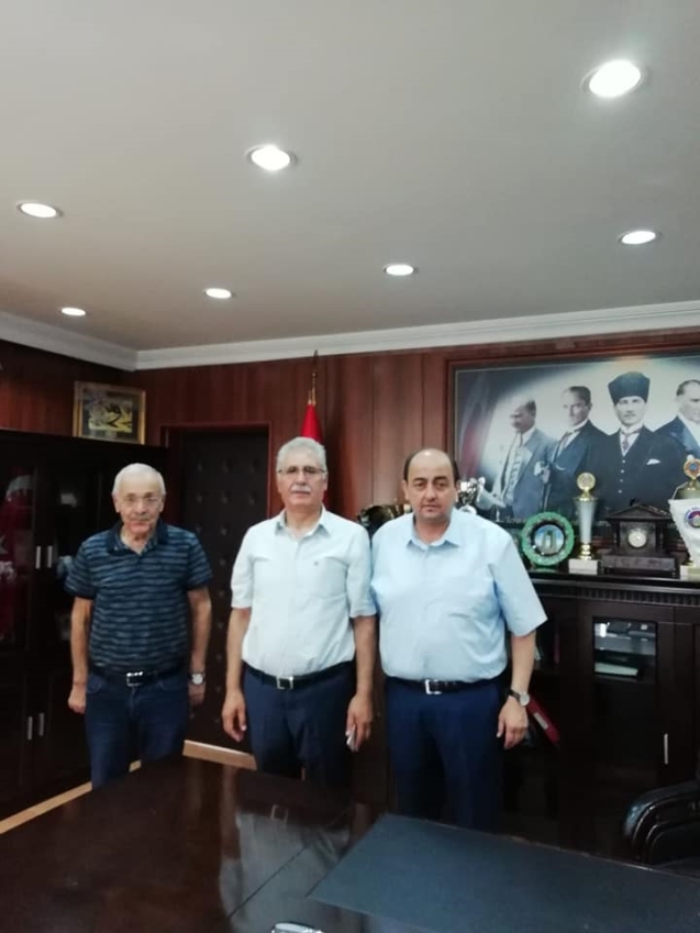 Madenoğlu’ndan veda ziyareti…