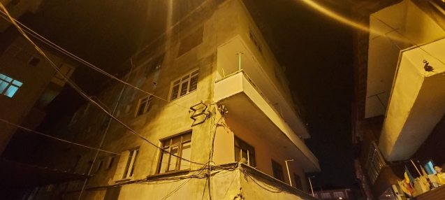 Elektrik panosu yandı...