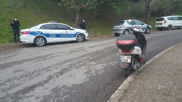 Motosiklet kazası 1 yaralı…