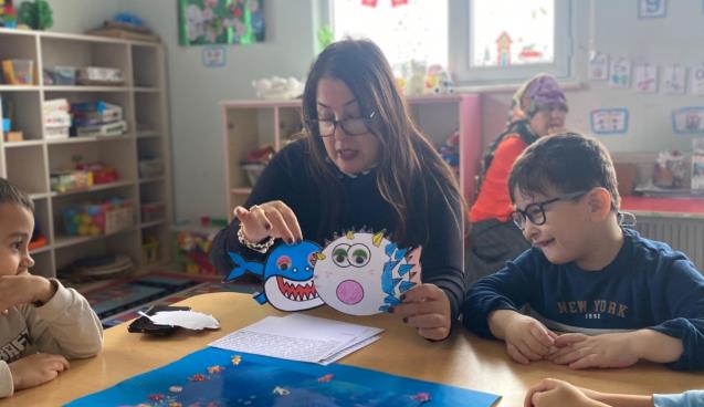 Oyuncak Müzesi, Danışmentli İlkokulu'nda....