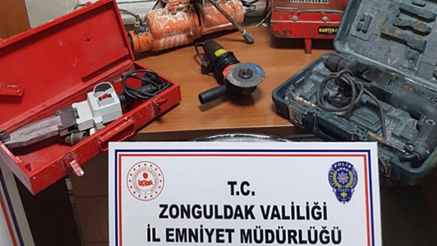 Hırsızlık zanlısı yakalandı...
