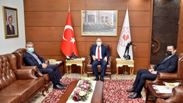 Vali Tutulmaz'a, Başmüfettiş ziyareti...