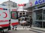 Vinçten fırlayan piston vücuduna isabet etti...