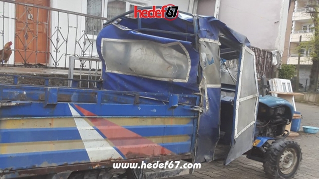 Patpat kazasında 1 kişi yaralandı...
