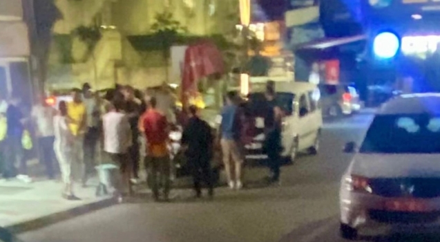 Yumruklar konuştu...