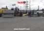 Dorsesinde bulunan saclar yola saçıldı...