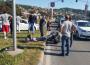 Otomobil ile motosiklet çarpıştı... 1 yaralı...
