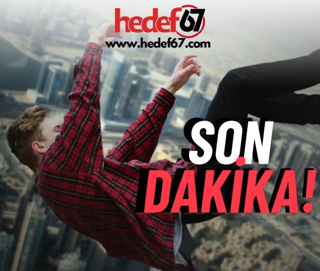 Balkonda çamaşır asarken yere düştü..
