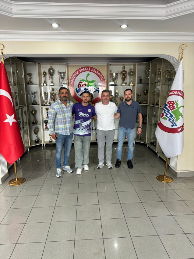 Belediyespor'a yeni transfer... İmzalar atıldı...